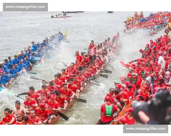 射洪龙舟比赛精彩瞬间展现水上竞技激情展现传统文化魅力
